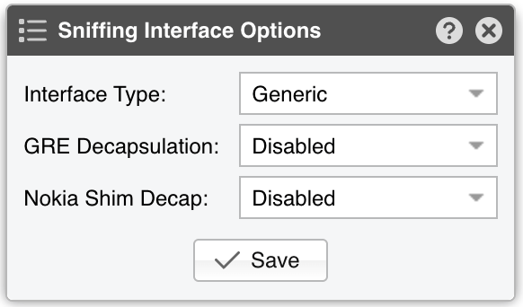 PACKET_SENSOR_OPTIONS_INTERFACE